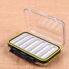 New ABS Fishing Tackle Box Portable Double Compartments Lure Hook Baits Pesca Accessory Plastic Baits Tackle Boxs
