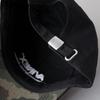 Avirex NUMBERING Military Baseball Cotton Size F 6-Panel Cap, Men's Low-Profile Cap, Black,
