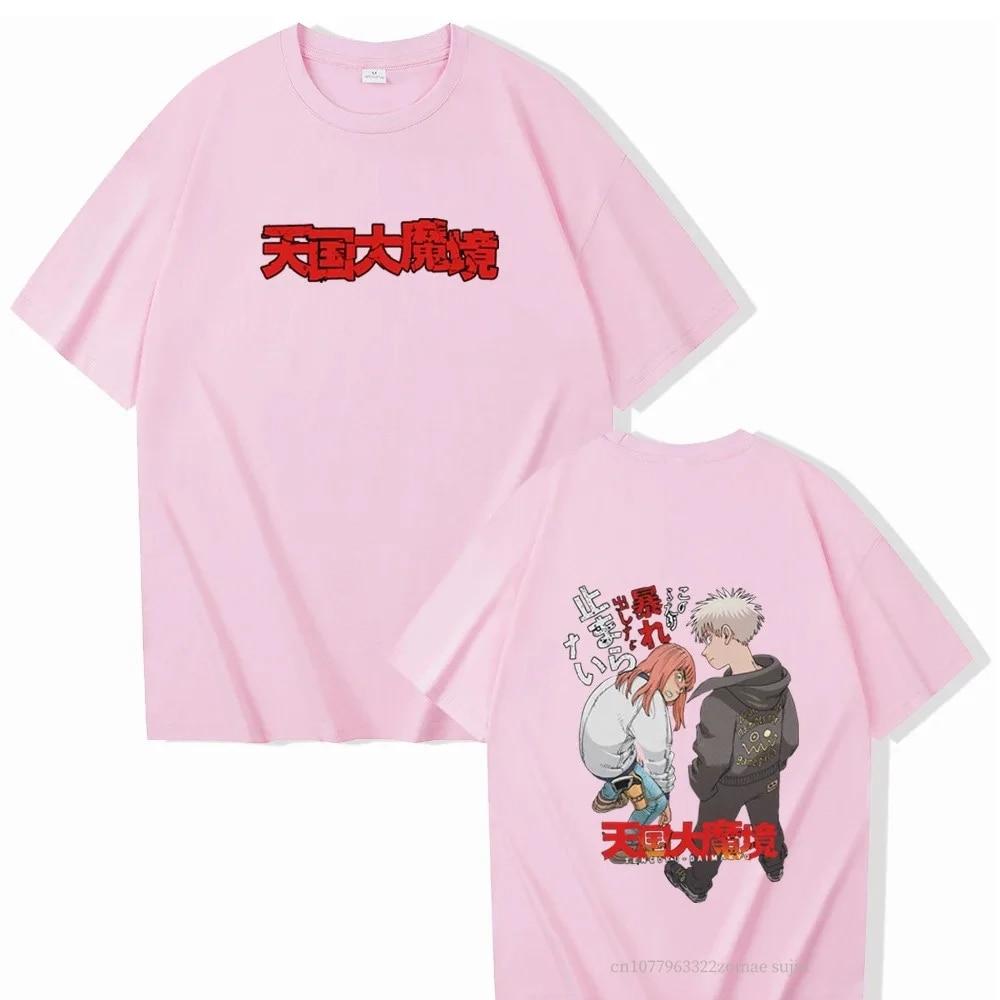 

Футболка японского аниме Jojo Bizarre Adventure The World Unisexga, графические футболки унисекс, женская мода, свободная повседневная футболка 3XL