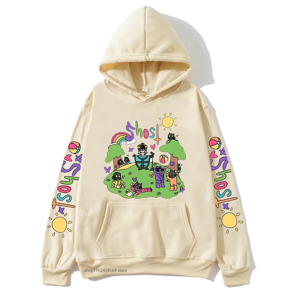 Ghost Music Band Graphic Hoodies Long Sleeve Mens Sweatshirts Hooded Streetwear Women Casual Male Kawaii Clothes