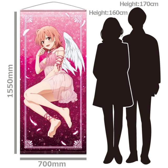 My Teen Romantic Comedy SNAFU: As I Expected - Complete Almost Life-Size Tapestry B [Yui Yuigahama Angel ver.]