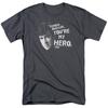 Ferris Bueller's Day Off Mon Héros T-shirt Homme sous licence Années 80 Film T-shirt Charbon
