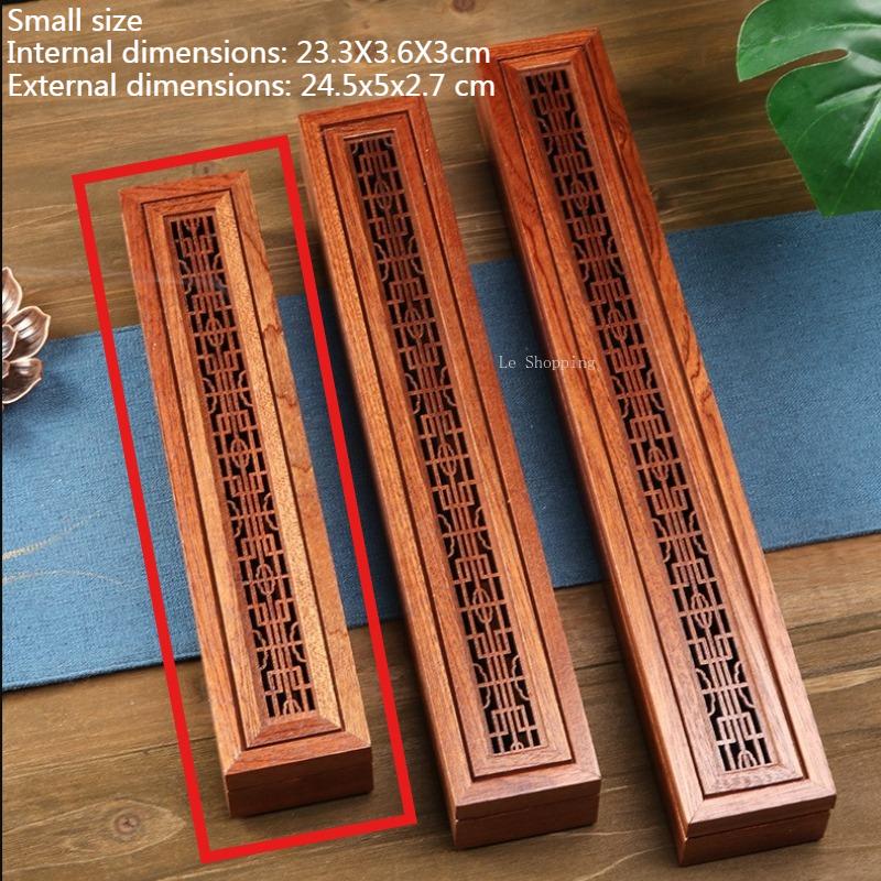 

Lengthen Widen The Wooden Incense Burner Carved Hollowed-out Patterns Religious Air Purification Products Store Incense Sticks