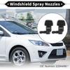 2 Piezas Boquilla Lavaparabrisas Delantero 2 Piezas Junta para Chevy Colorado 2015-2023 Boquillas de Pulverización para Parabrisas Chorro de Lavado para Limpiaparabrisas N.º 22944961 Negro