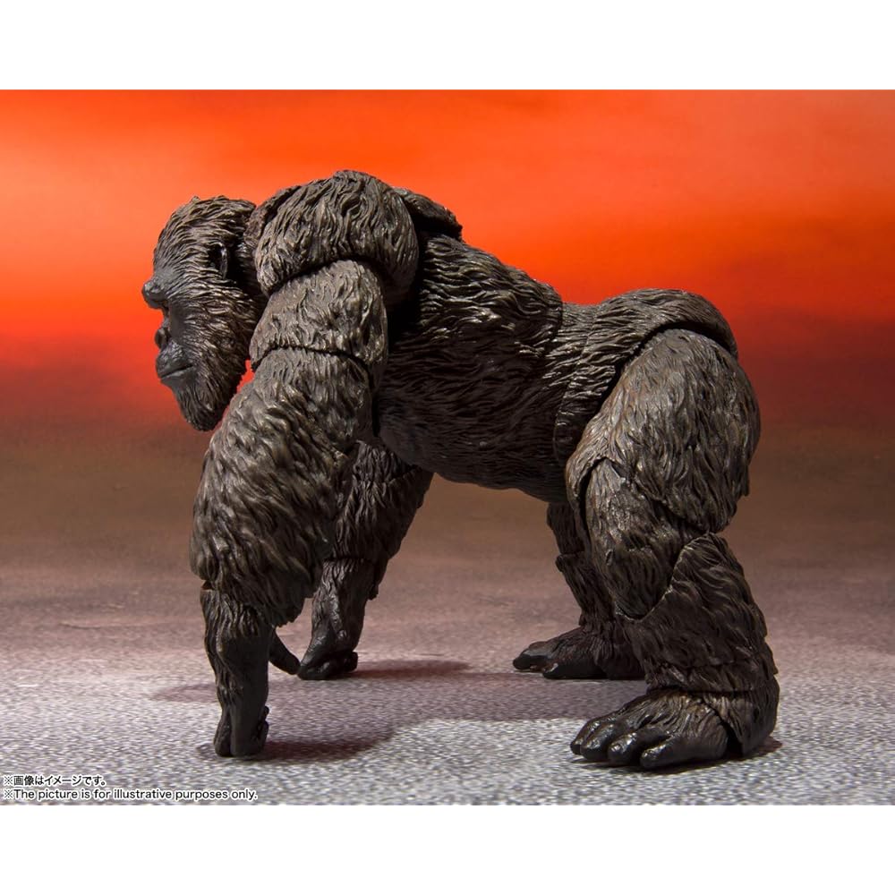 TAMASHII NATIONS S.H. MonsterArts Kong from Godzilla vs. Kong 2021 145mm PVC ABS Painted Action Figure