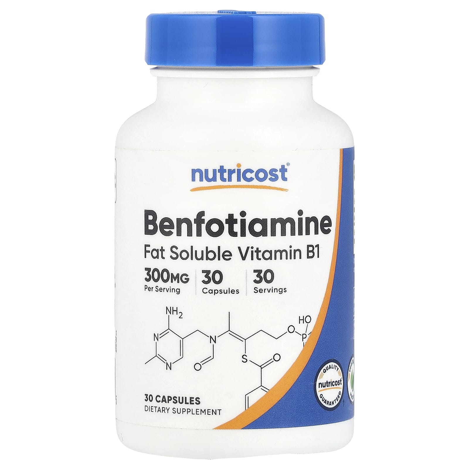 

Benfotiamine, 300Mg, 30 Capsules