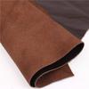 1.0mm thick dark brown top layer cowhide leather material for car seats, door panels, oily retro sofa cushions, whole piece of l