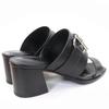 Excellent HERMES Sandals cute Purchased in 2025 Glennan Metal Leather black Women 35 Used