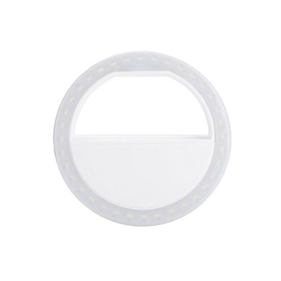 Portable Clip Fill LED Ring Photography Light Selfie for iPhone Android Phone