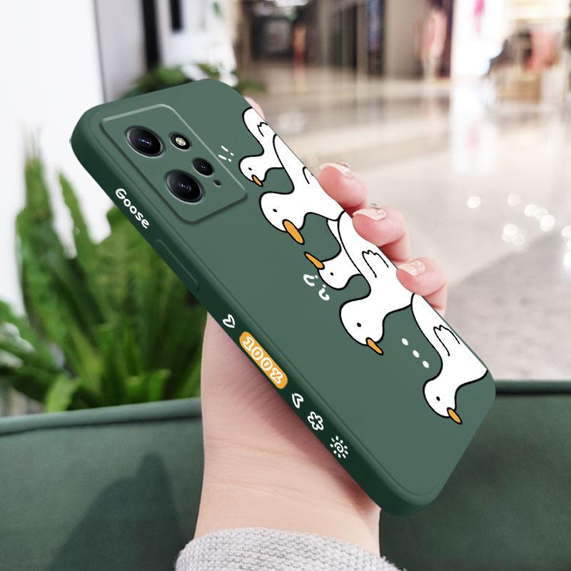 

Problem Duck Phone Case For Xiaomi Redmi Note 15 Pro Plus 4G 5G Silicone Cover Redmi Note 15 Pro 4G темно-зеленого