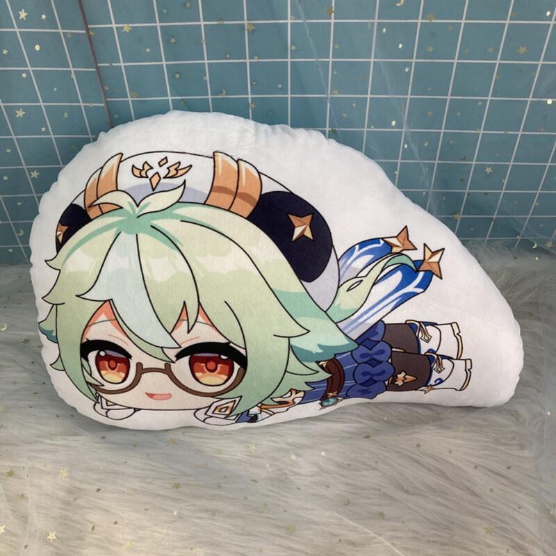 

Чжунли Геншин Импакт Нилу Сахароза Сонная Плюшевая Кукла Подушка Подарок на Рождество Sucrose,Pendant