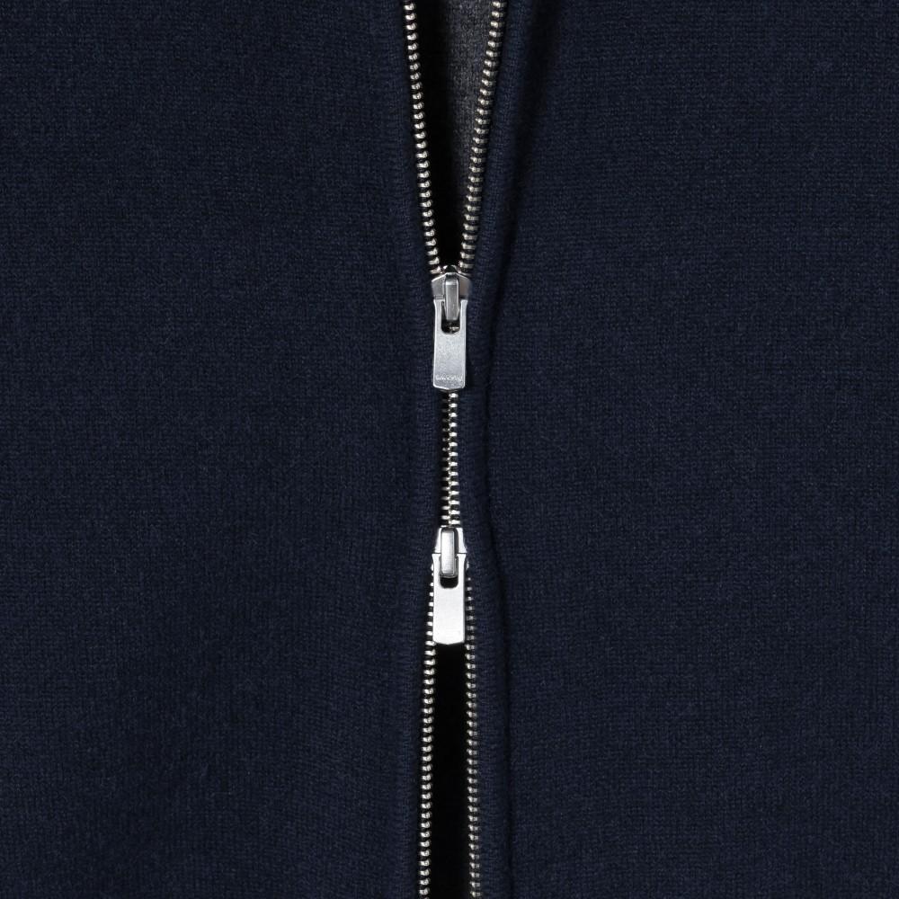 Lacoste Men's Double-Knit Hooded Zip-Up AH390E-55N166