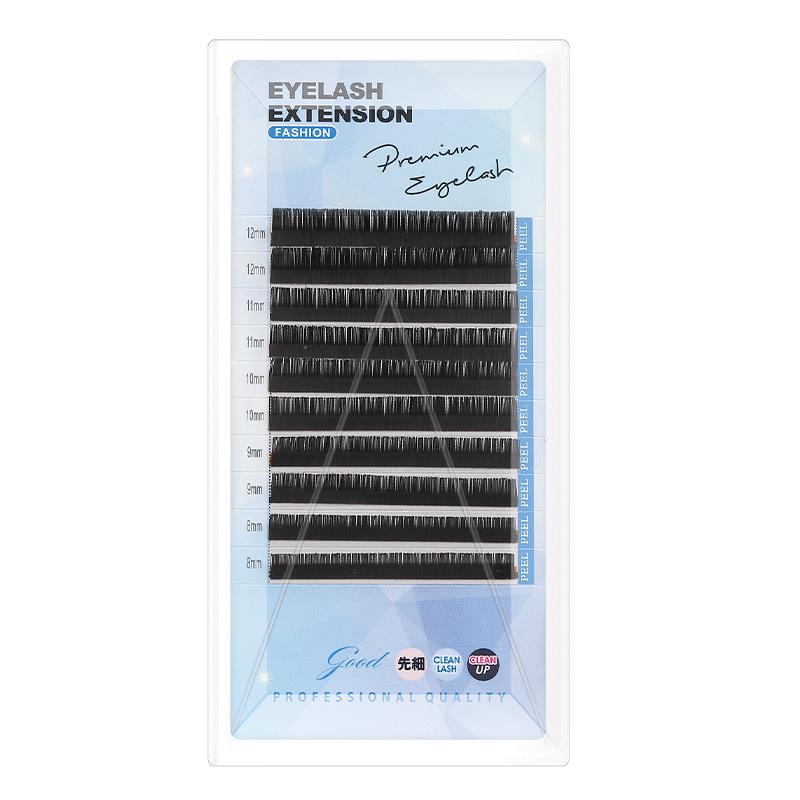 L-shaped Fox-eye 0.20 Super Soft LC Curl Eyelash Extensions