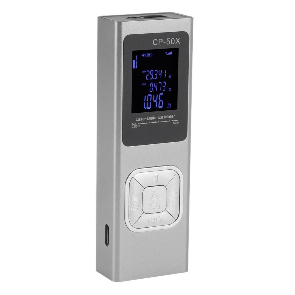 Distance Meter Accurate Voice Broadcast Small Electronic Ruler Handheld Rangefinder for Indoor