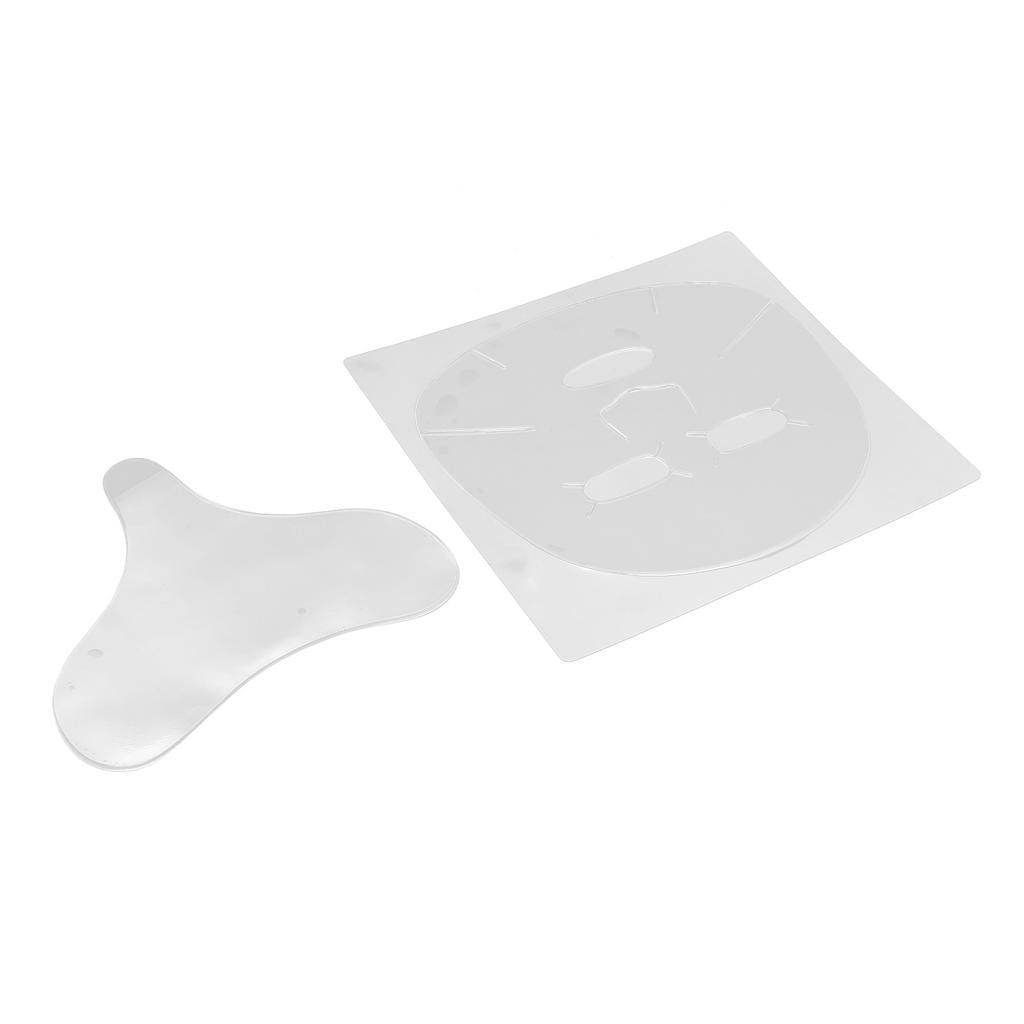 2 In 1 Facial Chest Pad Set Reusable Silicone Home Face Wrinkle Pads Patches Set