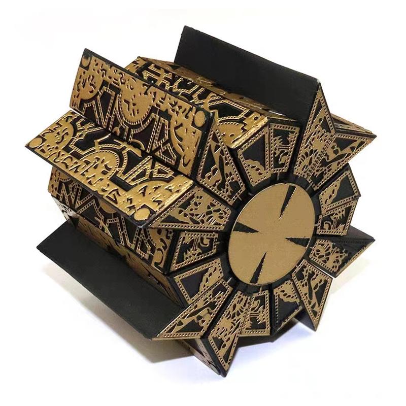 Hellraiser Lament Configuration Puzzle Box Halloween Cosplay Decoration Movies Props Fun Novelty Gifts For Adults