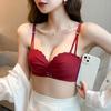 Female Bride This Year Small Breast Gathers No Underwire To Prevent Droop Red Underwear