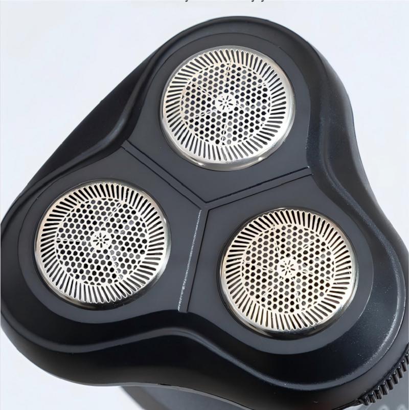 Men's Intelligent Rechargeable Shaver Wet/Dry Beard Razor ABS Tondeuse Dissolving Beard Rechargeable Razor for Smooth Skin