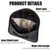 2-1pcs Car Key Signal Blocking Shield Case Faraday Bag Protector Pouch Signal Blocker Case RF Signal Safe Lock Bag for Car Keys