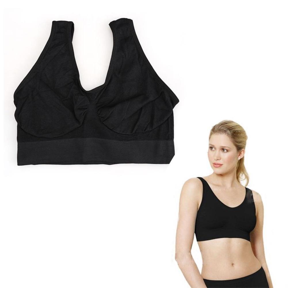 Sports Bra Large Size Seamless Adjustment Underwear Sexy Comfortable Brassiere Tops Crop Top