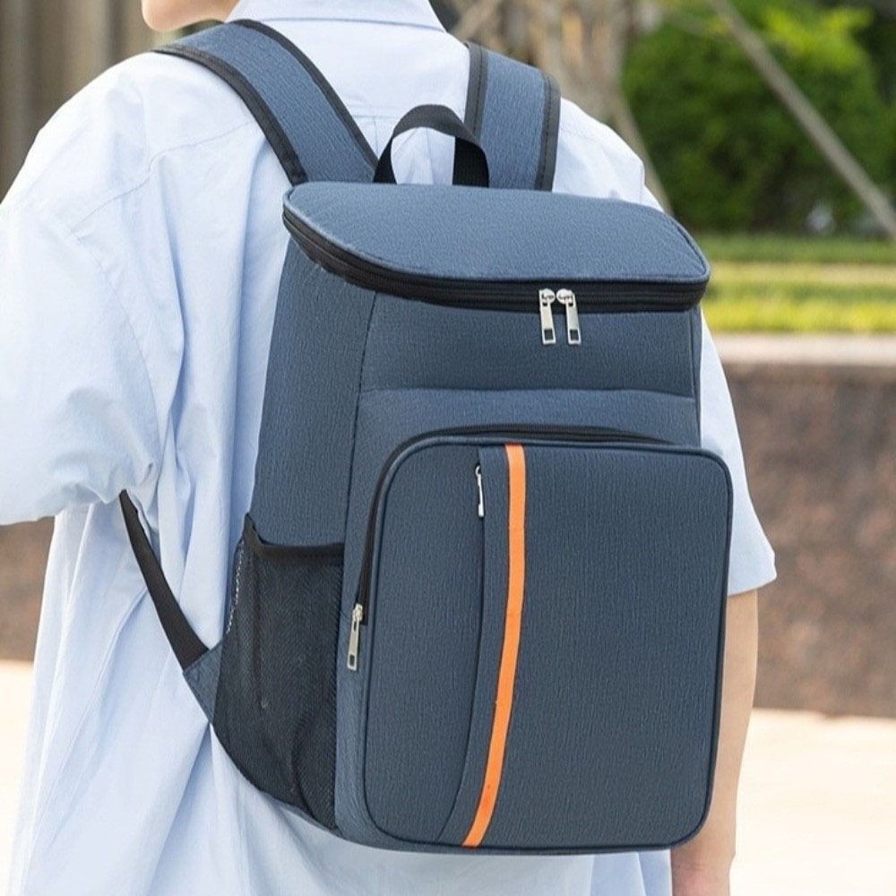 Insulated Insulated Backpack Double Shoulder Large Capacity Cooler Bag Camping