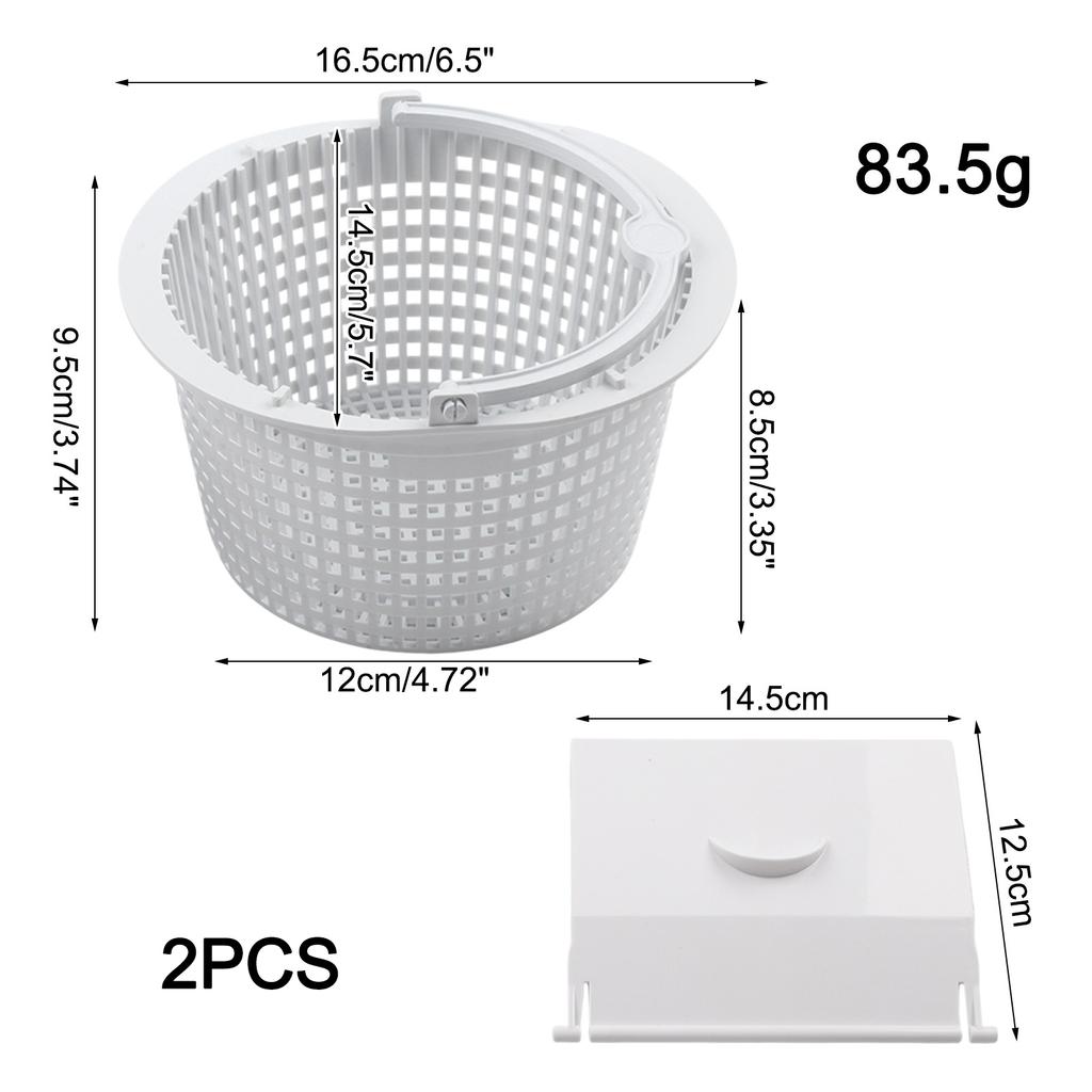 Pool Filter Baskets For Hayward SPX1091C Skimmer Filter Basket And Handle Pool Cleaning Accessories