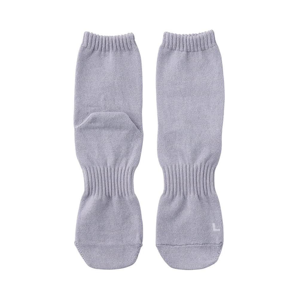 Gunze WASHIITO Washi 3D Toe Separate Crew Set of 2 Sizes Cm Socks, Yarn, Design, Knit, Length, Pairs, Gray, 23.0-25.0