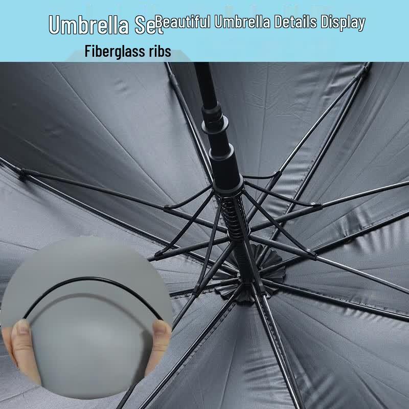 Molona 3-Tier Locking Umbrella Stand with 6 Umbrellas
