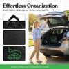 EV Charging Cable Storage Bag Shockproof Protective Organizer for Electric Vehicle Charger Universal Car Trunk Accessory