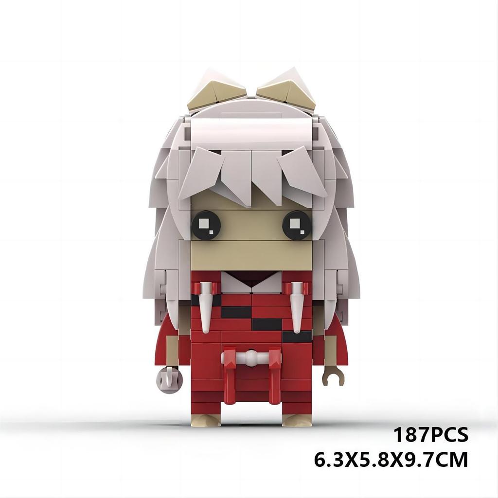 Compatible With Building Blocks, MOC Dolls, Cartoons, Educational Assembling Square-headed Toys, Children's Model Ornaments And Toys