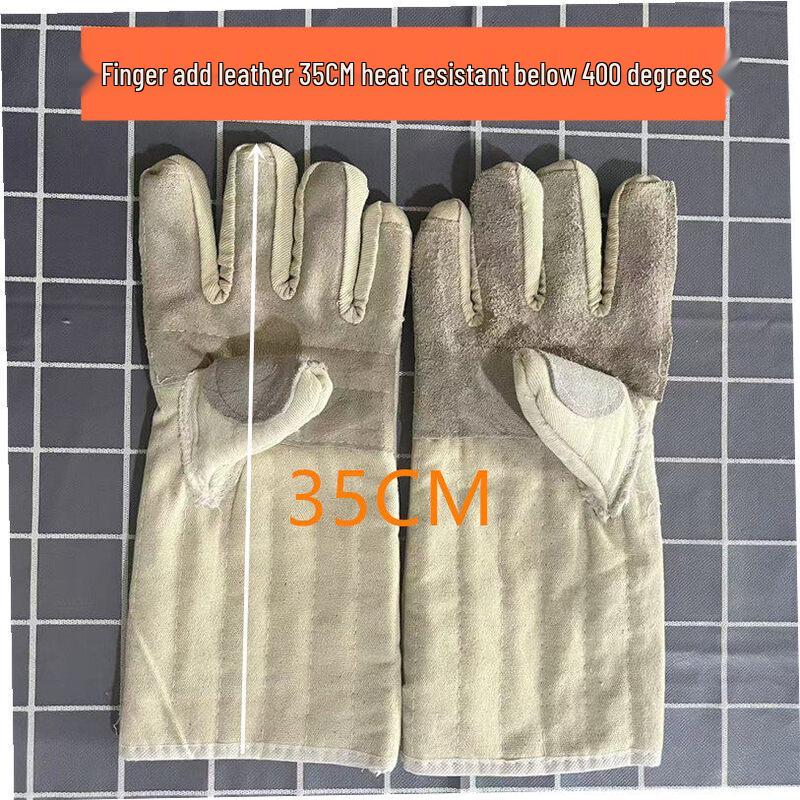 Jiemengzhe Extended High-Temperature Oven Gloves