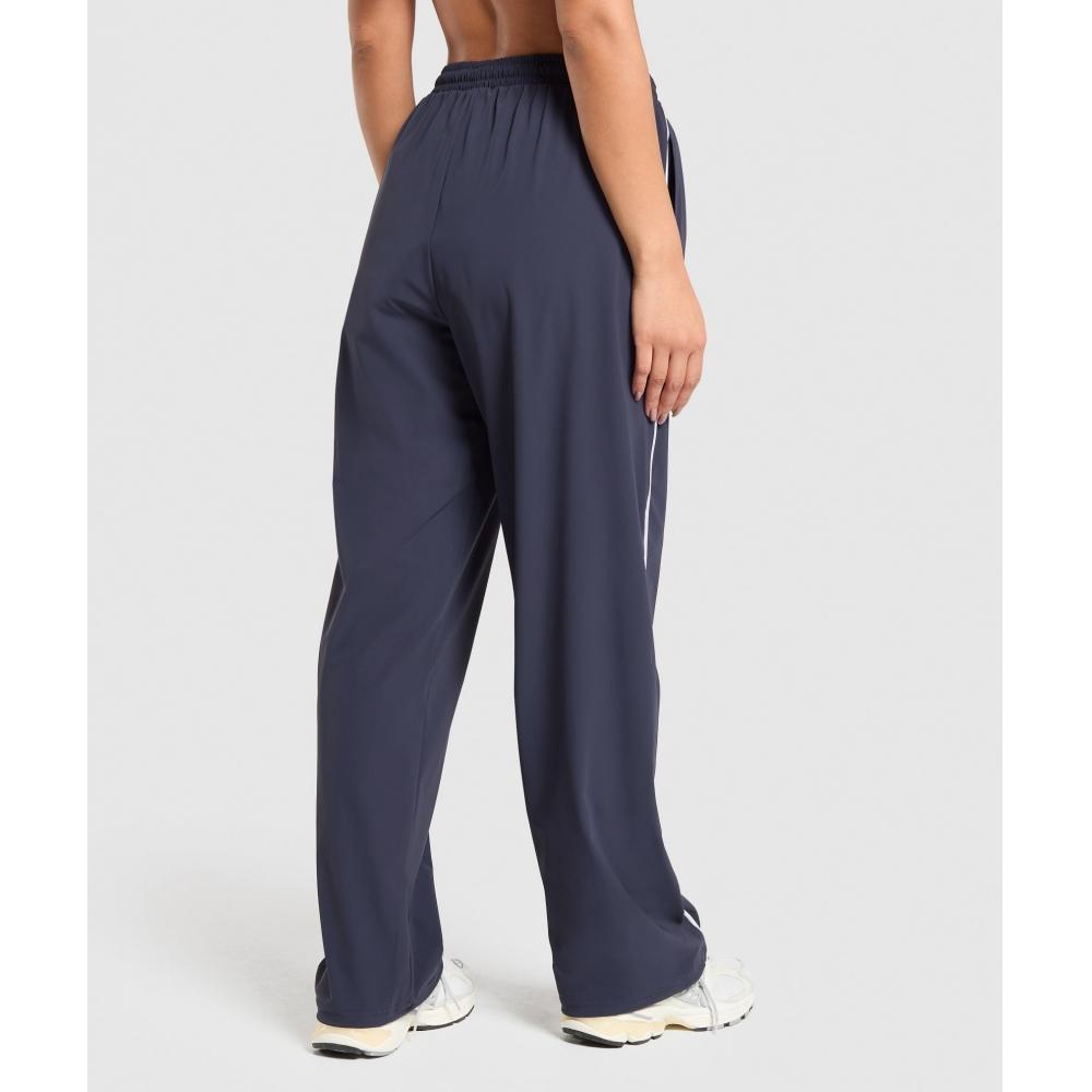 Gymshark Stitch Feature Woven Pants Heavy Blue B6a9s Uctn