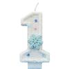Xiyin Digital Birthday Candles for DIY Ice and Snow Theme Cake Decorations