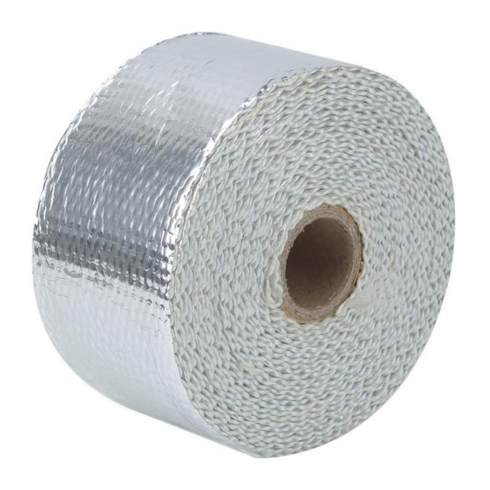 Thermal Insulation Tape for Motorcycles, Heat Resistant Tape, 0.6 x 19.7 x 16.4 ft