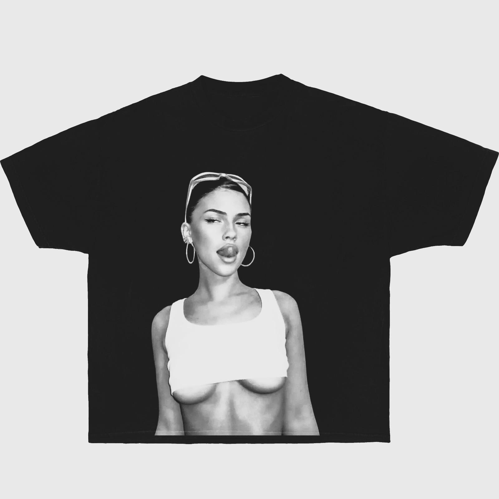 

2026 Summer New Cotton Relaxing Style TShirt Highquality Y2K Fashion Casual Breathable Unisexs Roundneck Printed TShirt M