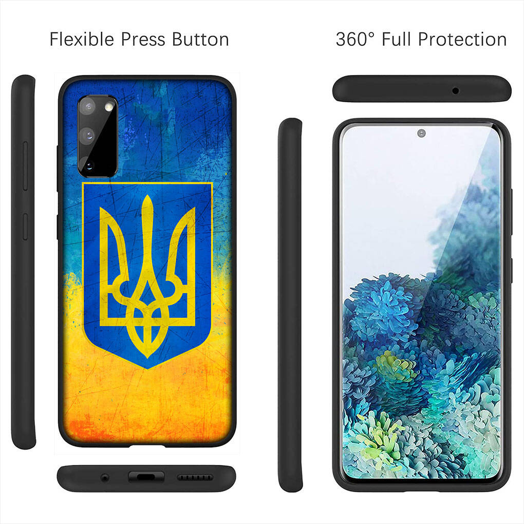 For iPhone 17 16 15 Xiaomi Poco F7 F8 X7 X6 C85 C75 C71 M8 Redmi Note 14 13 12 11 Pro Max 14C 13C 15C A3 Phone Case Ukraine Flag Ukrainian Girl Cover