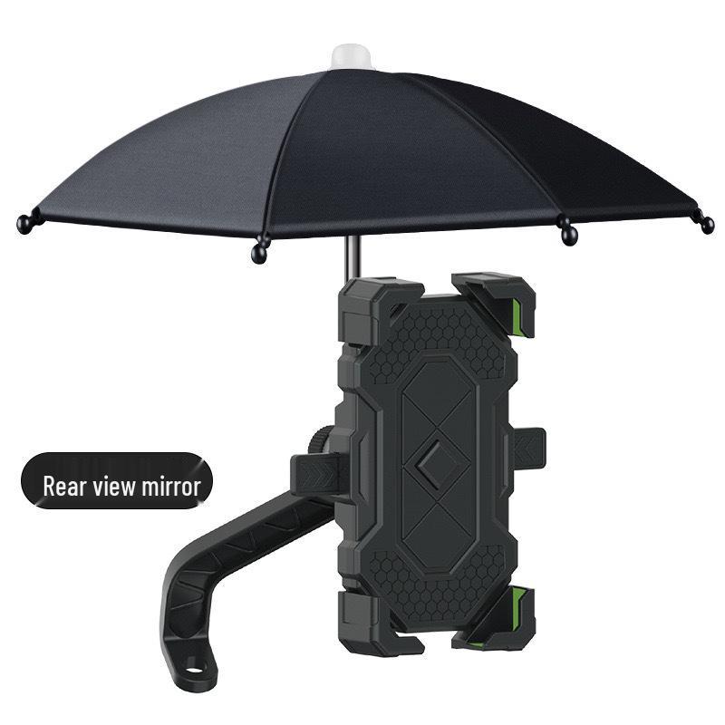 360° Rotating Sunshade Phone Holder for Electric Vehicles, Motorcycles & Bicycles