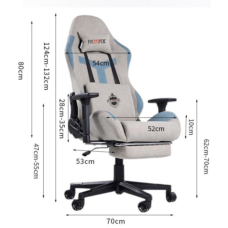 Ergonomischer Gaming- und Bürostuhl: Bequem für lange Stunden, ideal für den Heim- oder E-Sport-Gebrauch