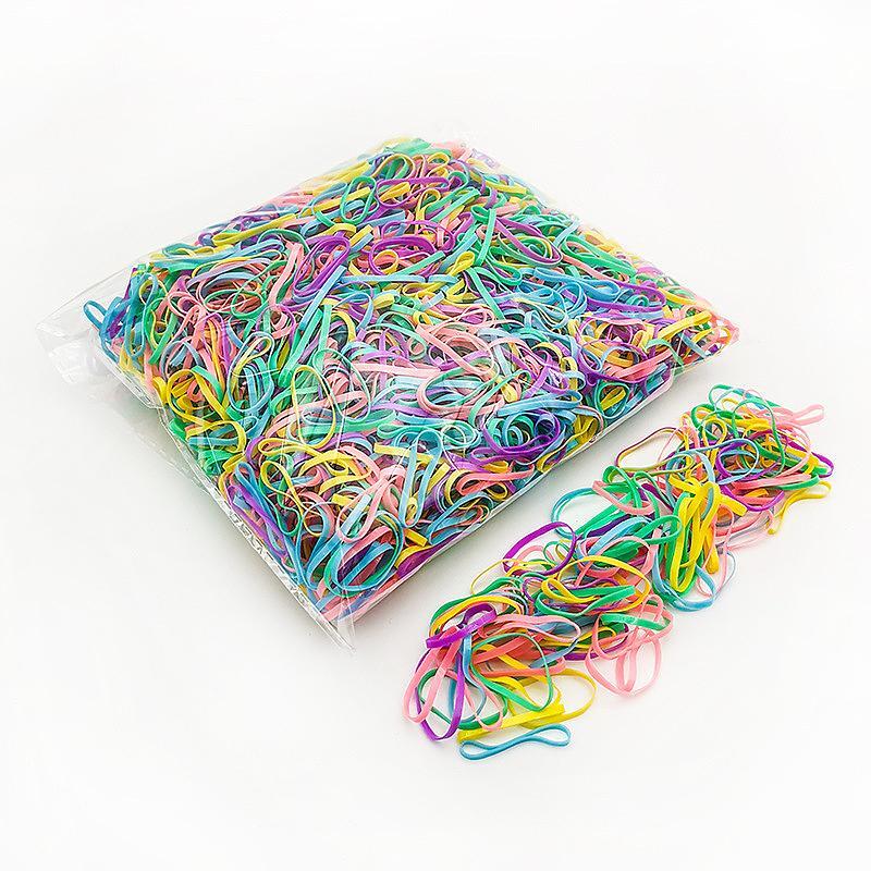 

500 шт. резинка для волос резинка 2 см эластичная повязка на голову #04