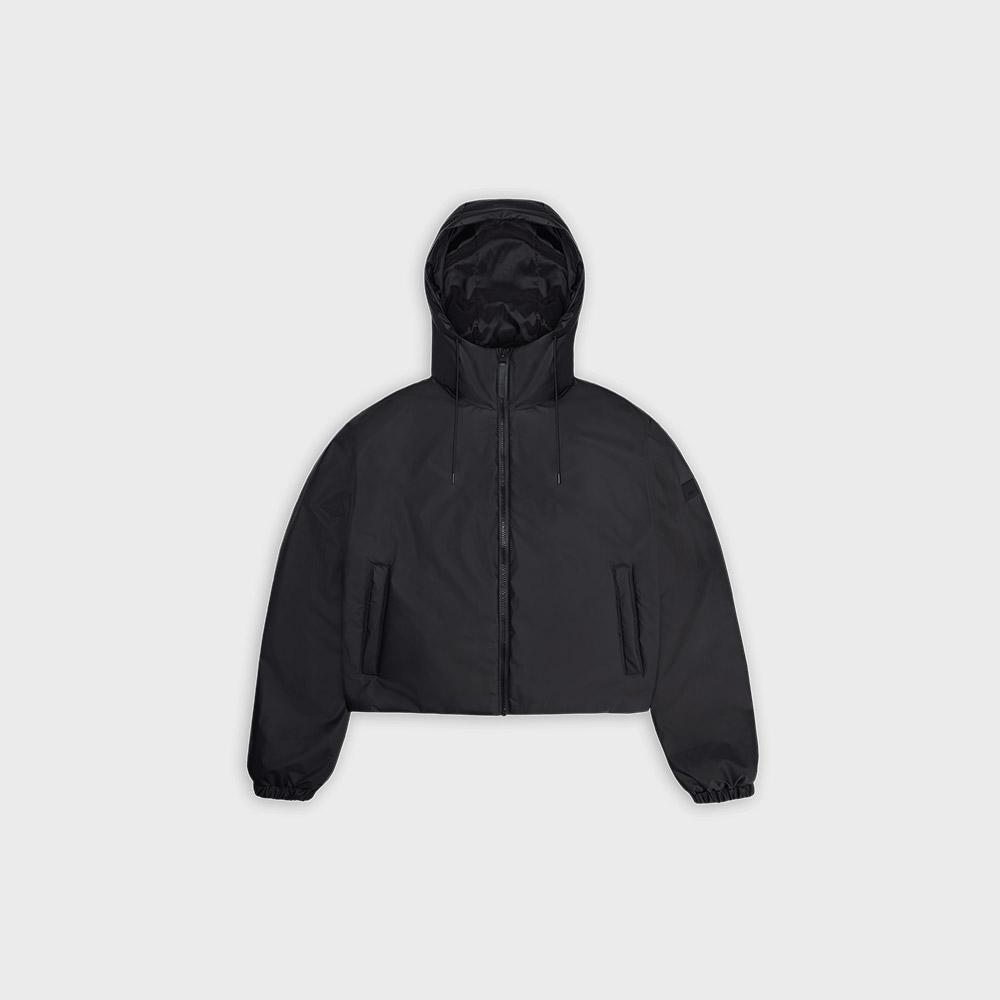 Rains Roia Short Insulated Jacket - Black