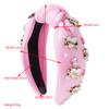 Hair Band Valentine's Day Hair Band Alloy One-through-one Accessory Sweet Headband for Women Simple and Fashionable Holiday Hair Accessory