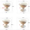 2Pcs Roman Column Flower Pots – White Plastic Wedding Pedestal Planters for Aisle & Event Decoration