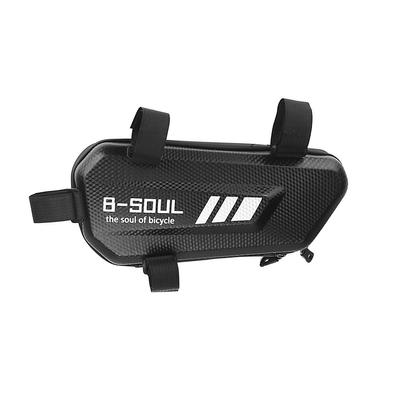 B-SOUL Motorcycle Side Bags EVA Hard Shell Waterproof Moto Engine Pack Electric Bike Hanging Bag MTB Bicycle Triangle Pouch Bag