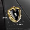 Car Accessories New Metal Alloy Car Body Trunk Badge Stickers For Peugeot 408 308 5008 Landtrek 208 3008 2008 Rifter 508 301 607