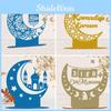 Chic Moon Acrylic And Castle Decorative Accent For Ramadan And Other Middle Celebrations Eastern