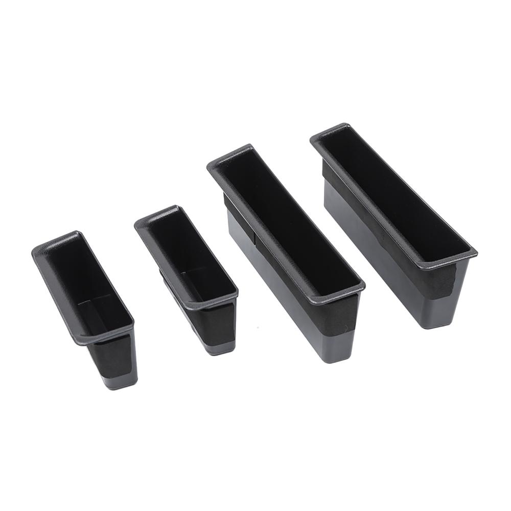 Car Front Passenger Grab Tray Door Handle Storage Box Organizer for Jeep Wrangler JK 2007-2009 2010 Stowing Tidying Accessories