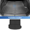 Smabee Left Drive for Chery EXEED RX 2023-2026 Fuel Version Without Subwoofe Car Floor Mats Cargo Liner Trunk Pad TPE BLACK