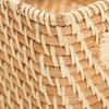 Nitori Rattan Basket Horizontal NITORI 8421032 RD-001, Half, Natural,