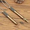 Wear Portable Mini Pendant Pen Artist Practice Retro Copper Fashion Personality Creative Business Birthday Gift