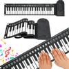 Tragbares Elektronikklavier mit Silikon-Roll-Up-Tastatur 49 Tasten